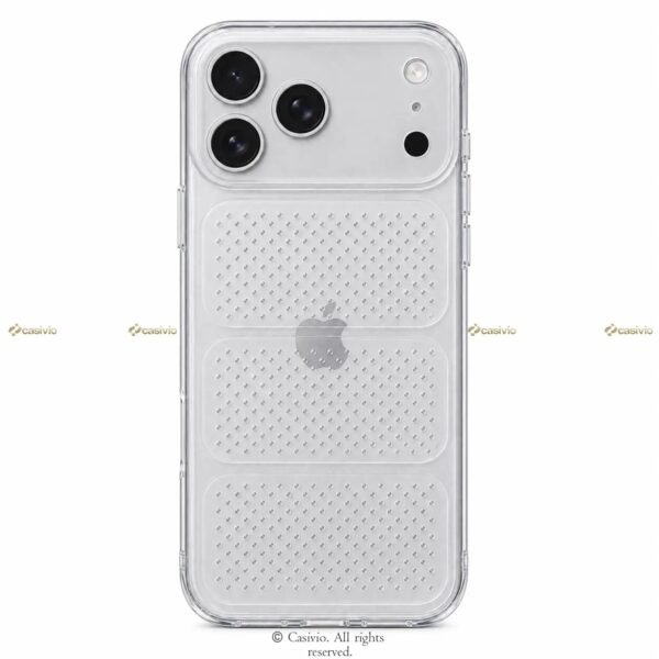 Premium Soft Airflow Transparent iPhone Case.